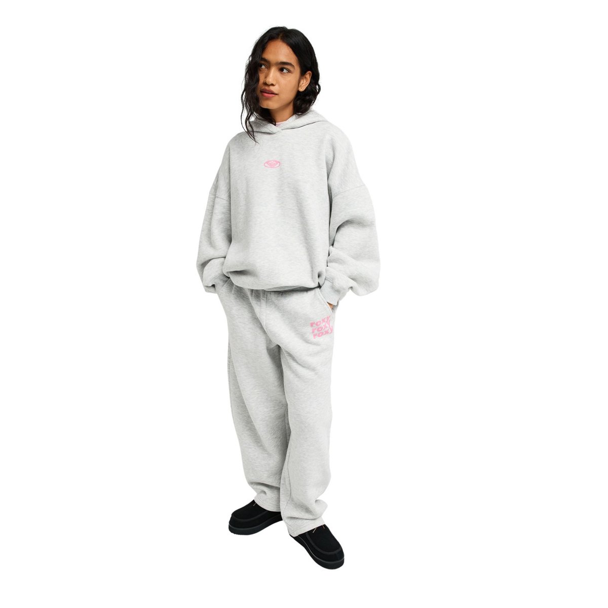 Pantalon de jogging SURF DOLL. gris light grey heather, ROXY