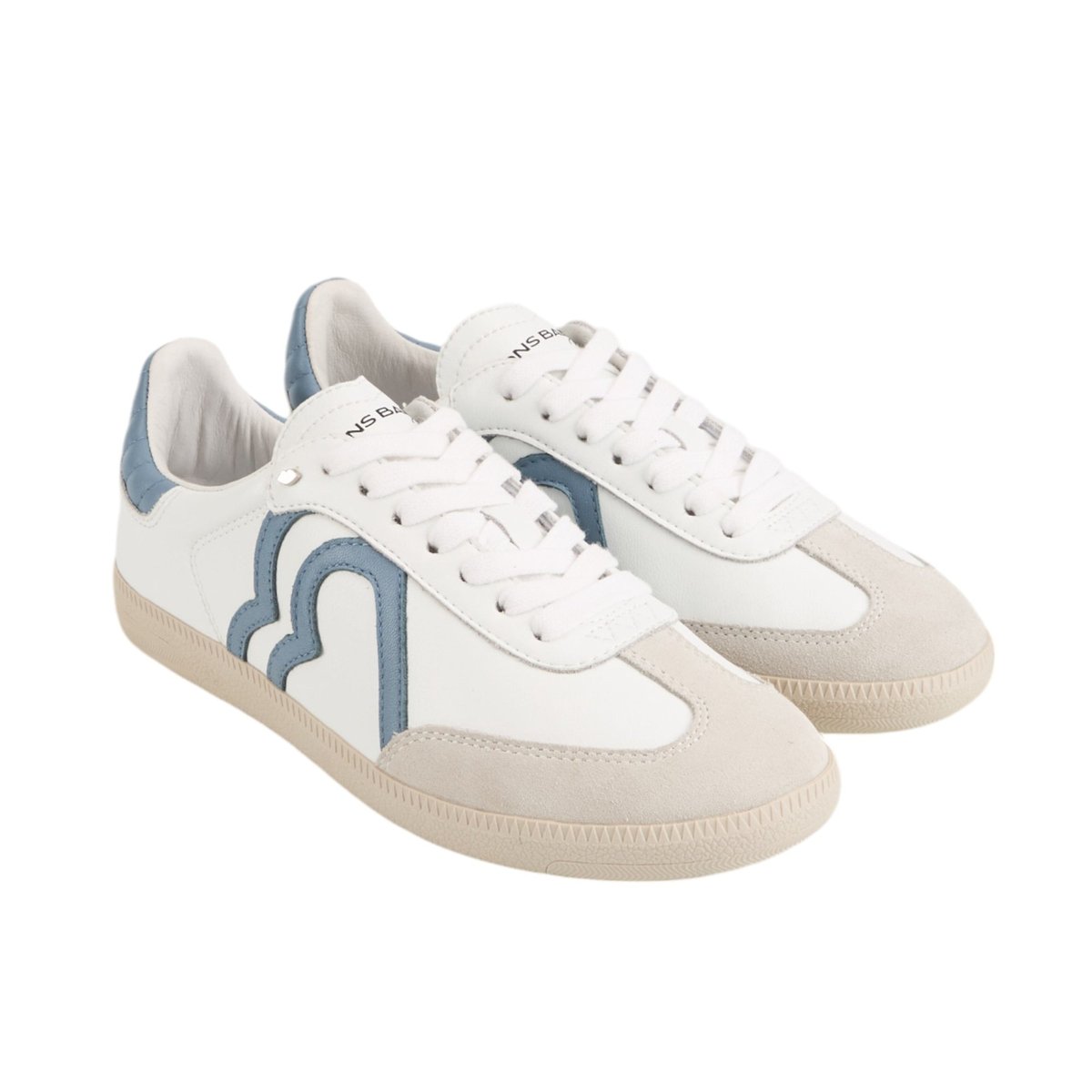 Baskets En Cuir Billie blanc, BONS BAISERS
