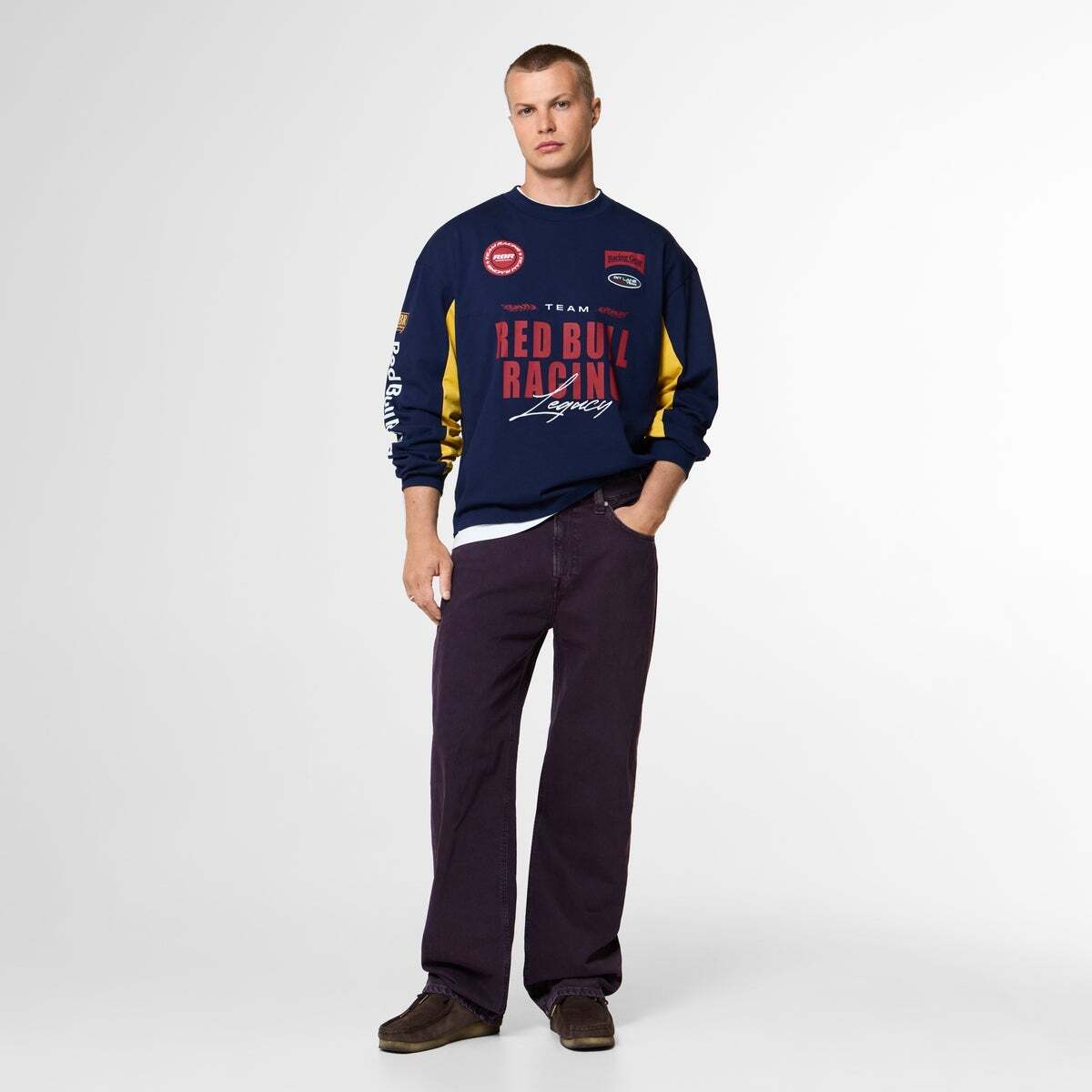 Red Bull Racing T-Shirt Manches Longues Coupe Loose marine, PEPE JEANS