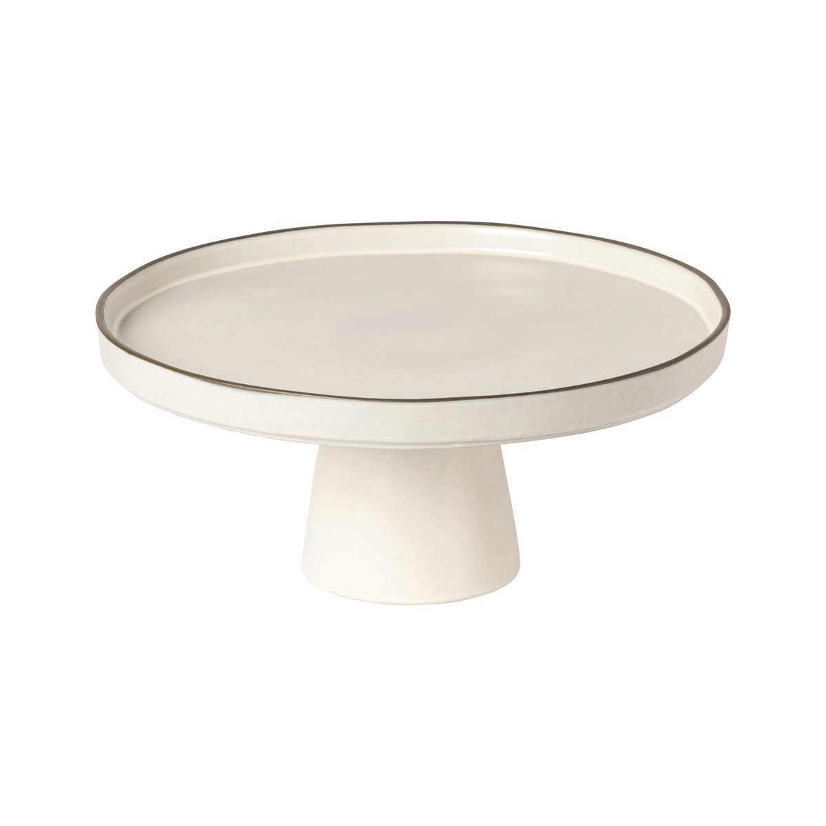 Assiette sur pied Stacked Organic salt, COSTA NOVA
