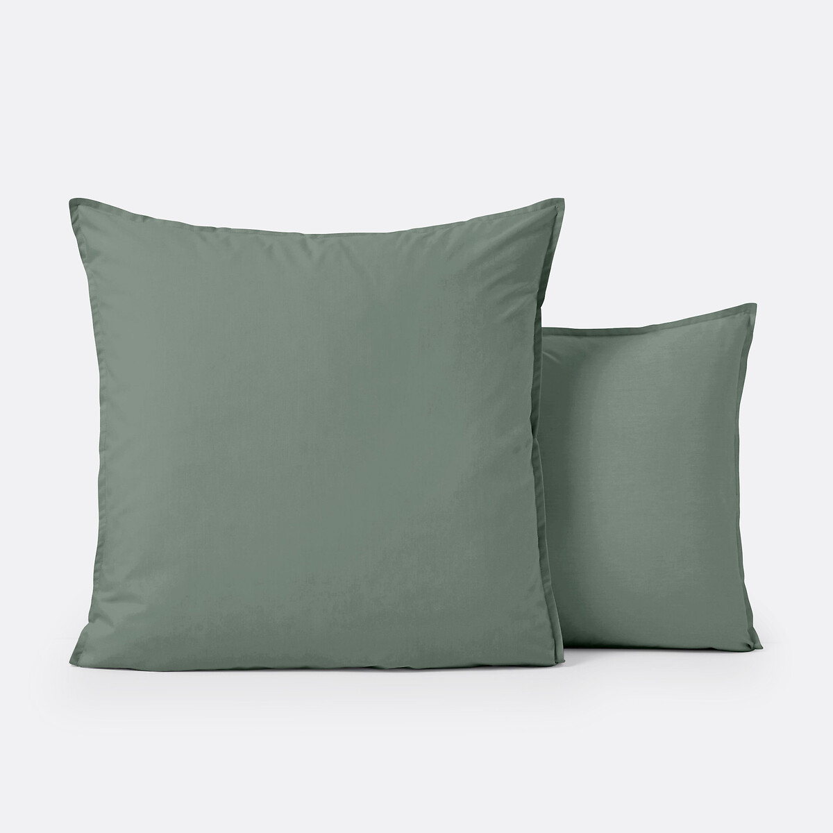 Taie enfant unie percale de coton biologique eucalyptus, LA REDOUTE INTERIEURS