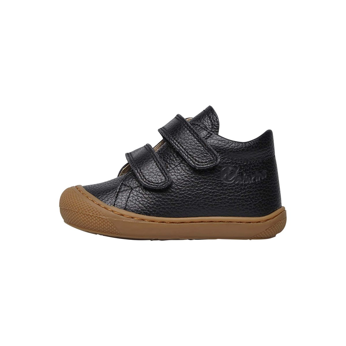 Chaussures premiers pas en cuir COCOON VL noir, NATURINO