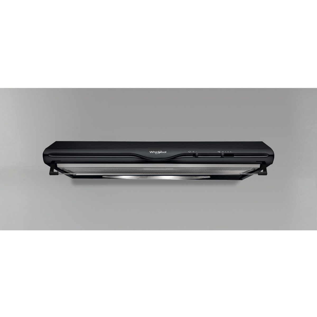 Hotte casquette WCN65FLK noir, WHIRLPOOL