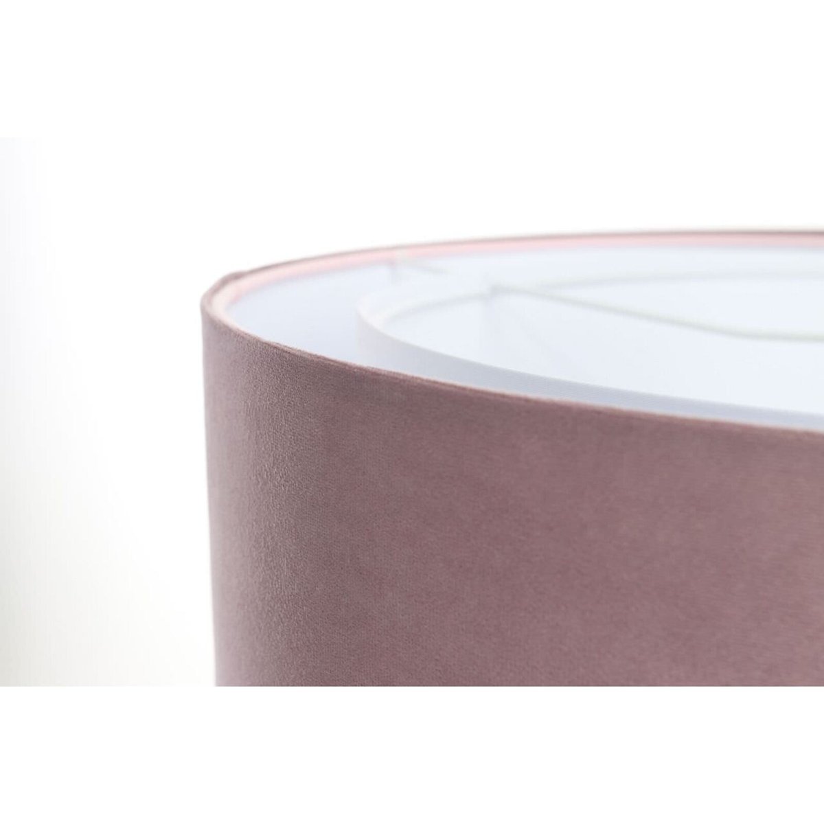Suspension en velours, DUO ÉLÉGANT velours taupe intérieur blanc, BPS KONCEPT