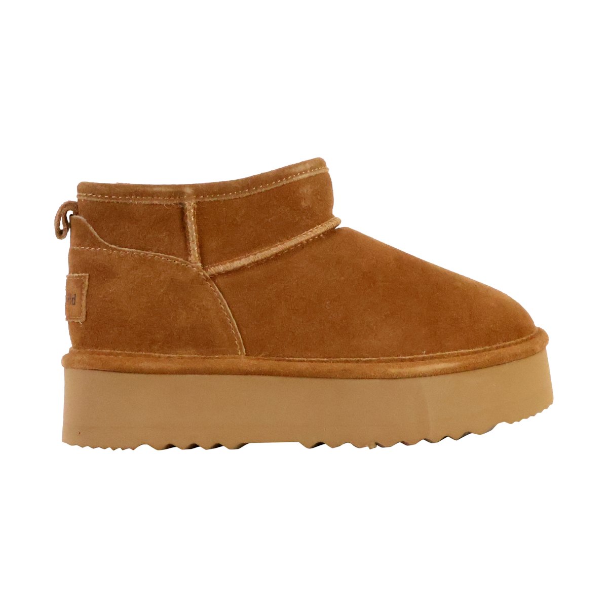Bottines Cuir camel, NATURAL WORLD