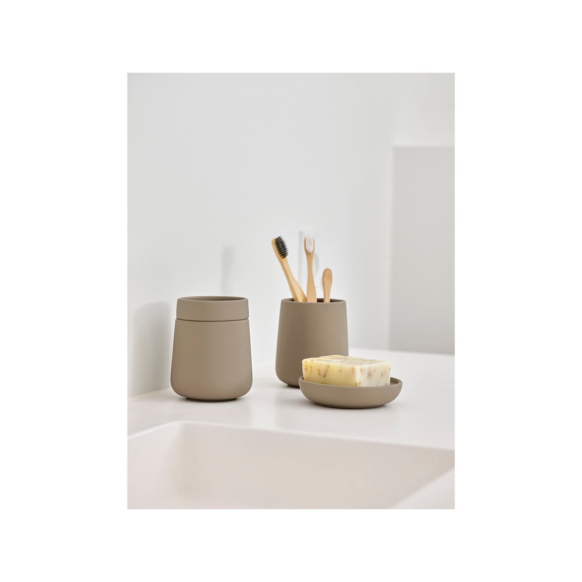 Porte-savon NOVA ONE taupe, ZONE DENMARK