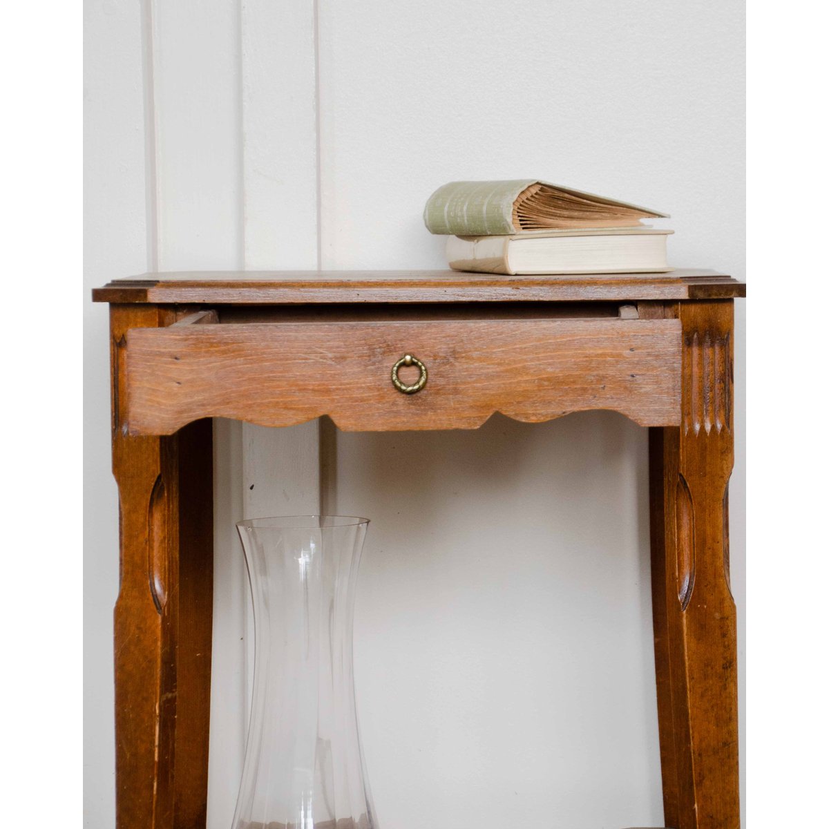 Console en bois Francine N°997 - Bon état marron, DEBONGOUT