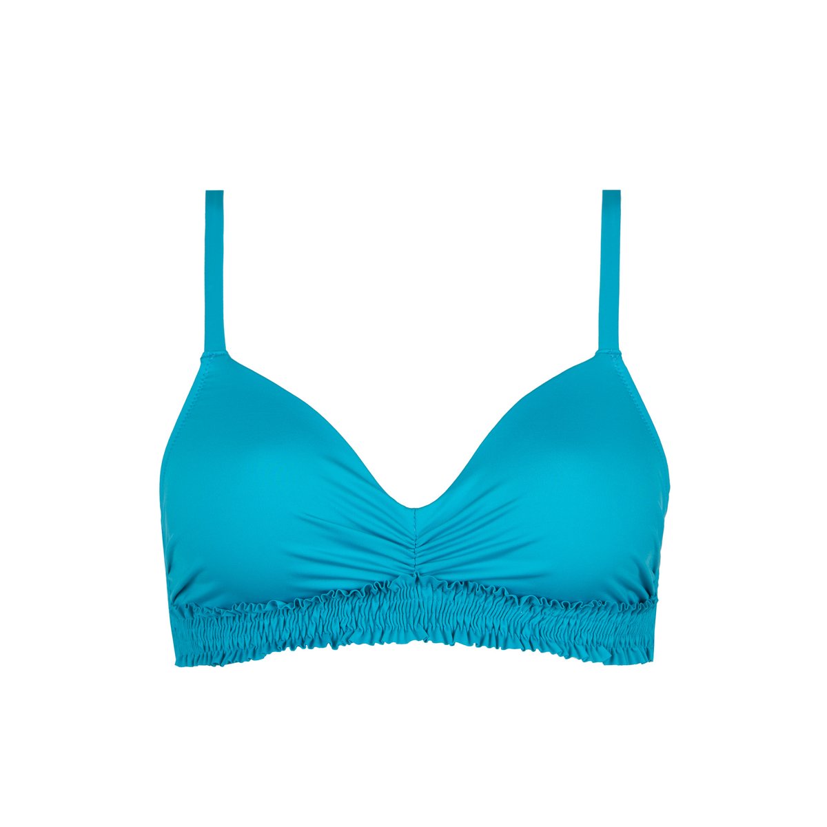 Haut maillot de bain préformé sans armatures Las Vegas vert, LISCA