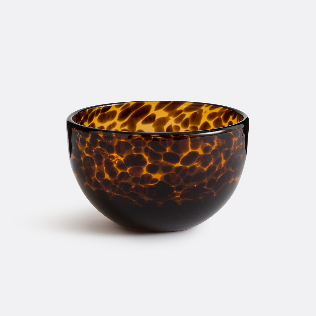 Lot de 4 bols en verre ambré, Fauvita marron, LA REDOUTE INTERIEURS