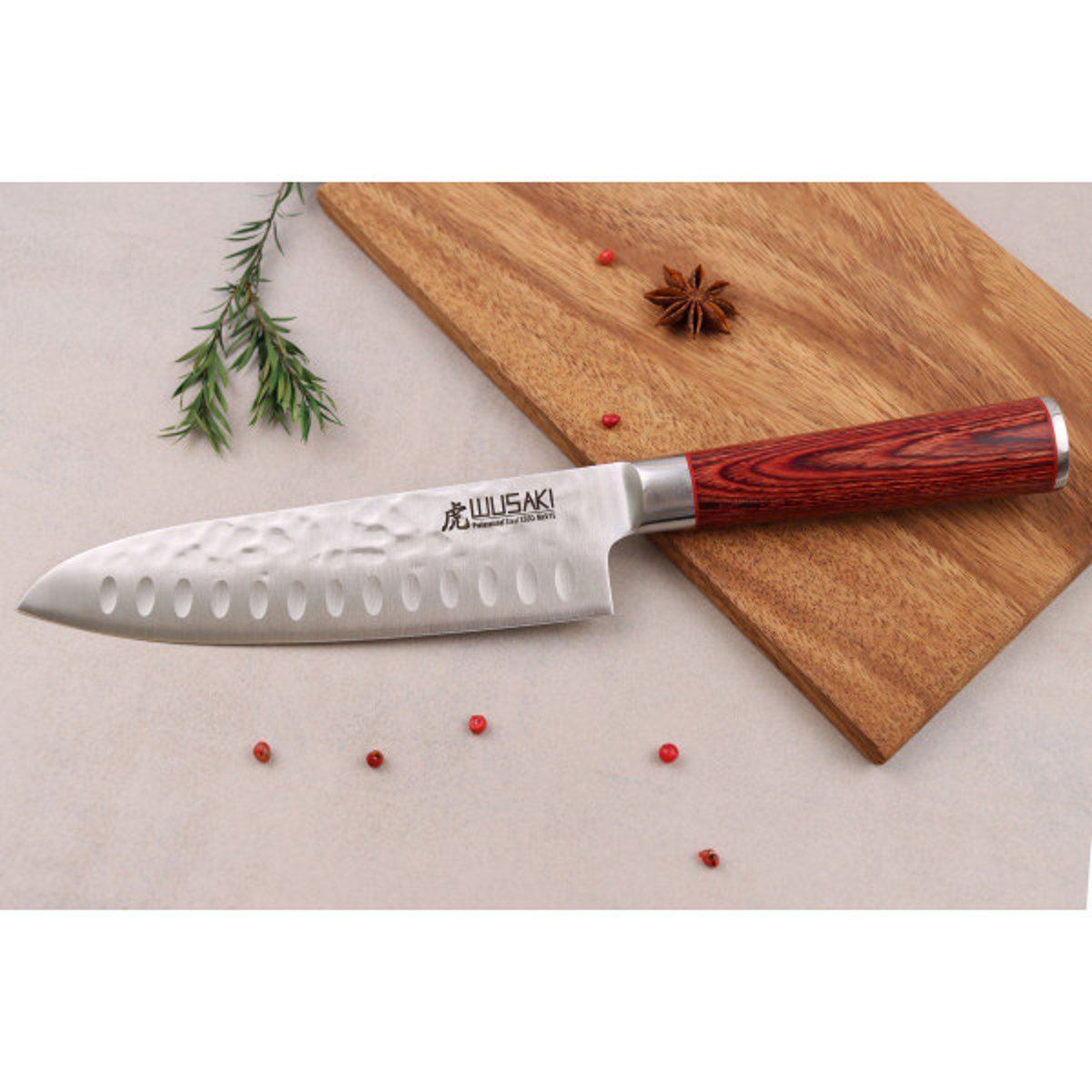Santoku Pakka X50 17cm v002231, WUSAKI