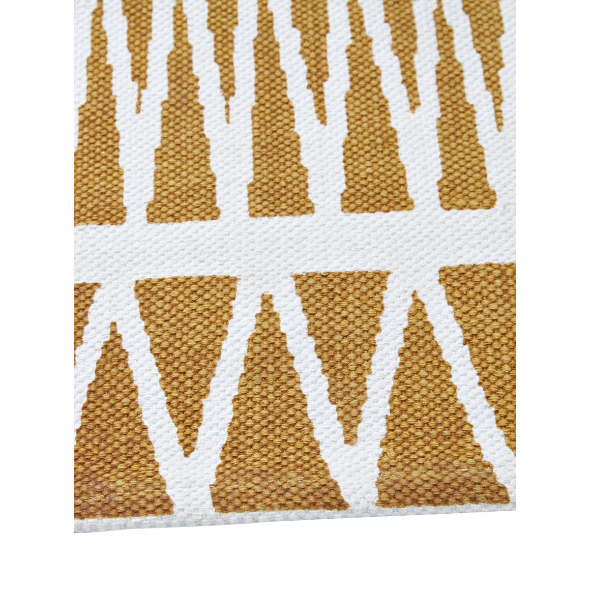 Tapis Savana jaune imprimé, VERTBAUDET