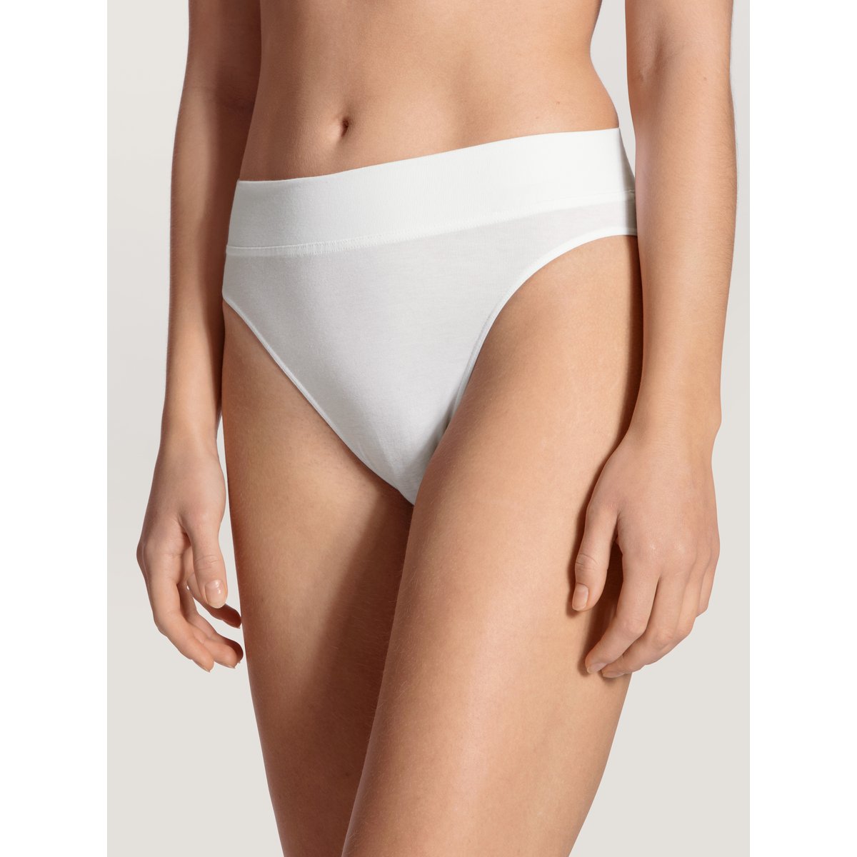 Culotte Coton ELASTIC blanc, CALIDA