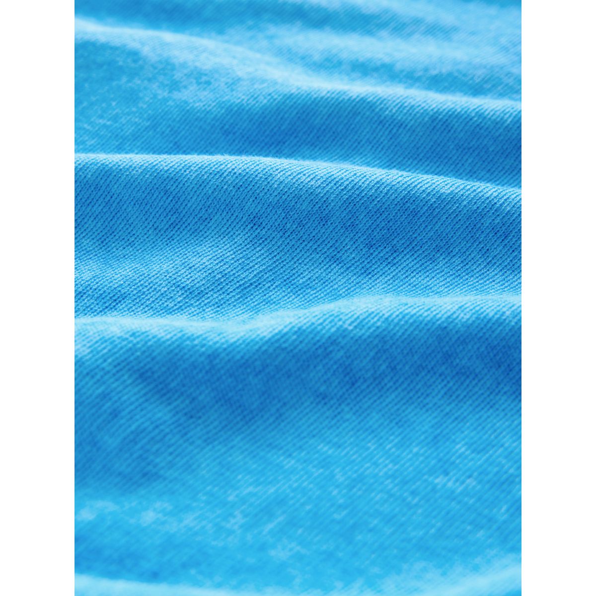 T-shirt délavé à manches longues bleu, NEXT