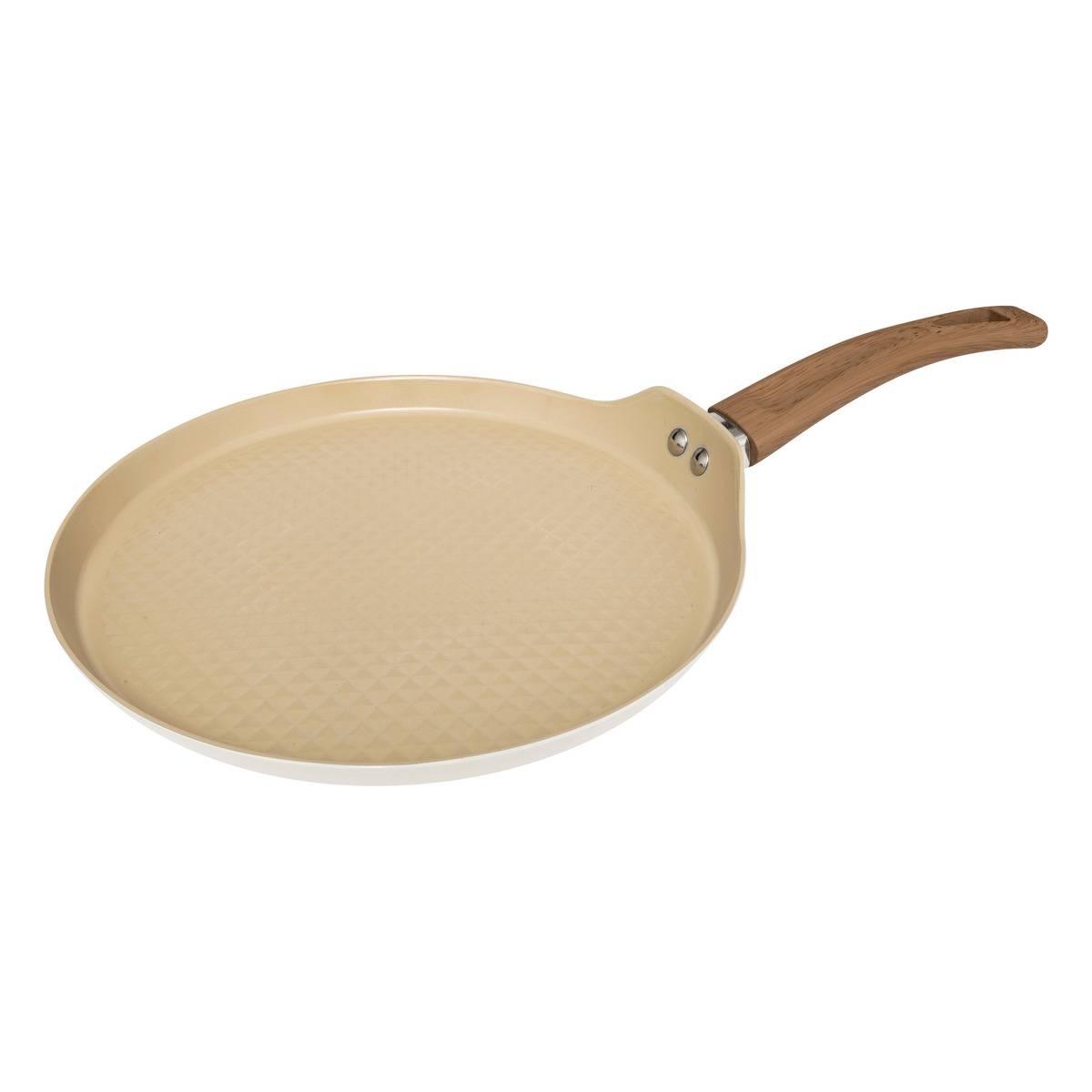 Crépière 26cm en aluminium forgé HARMONY beige, 5FIVE SIMPLY SMART