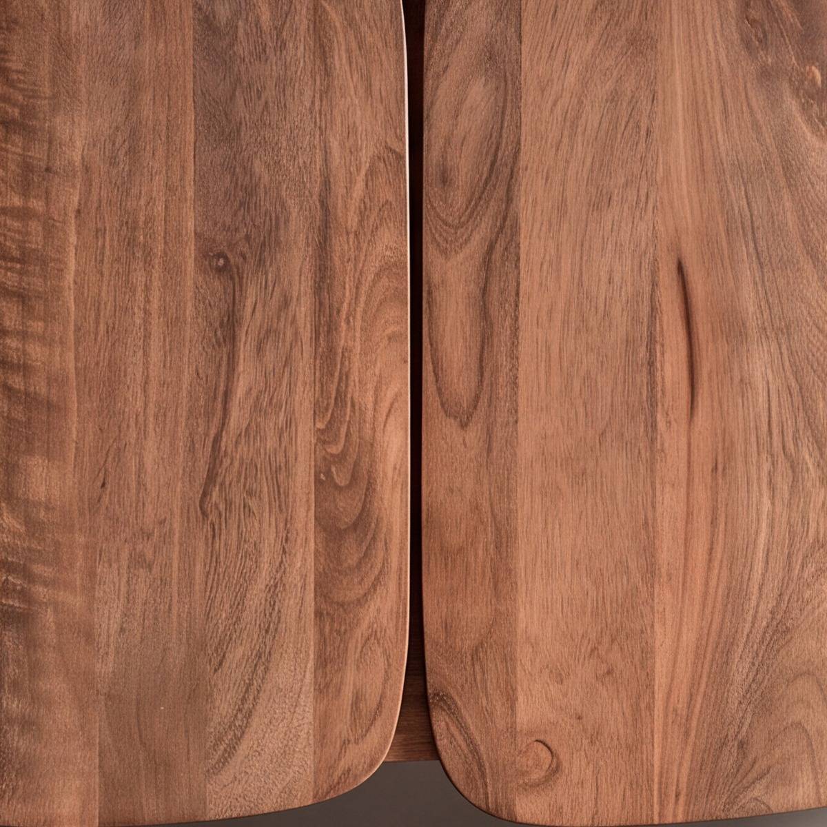Buffet en bois de manguier BASTIEN bois foncé, MADE IN MEUBLES