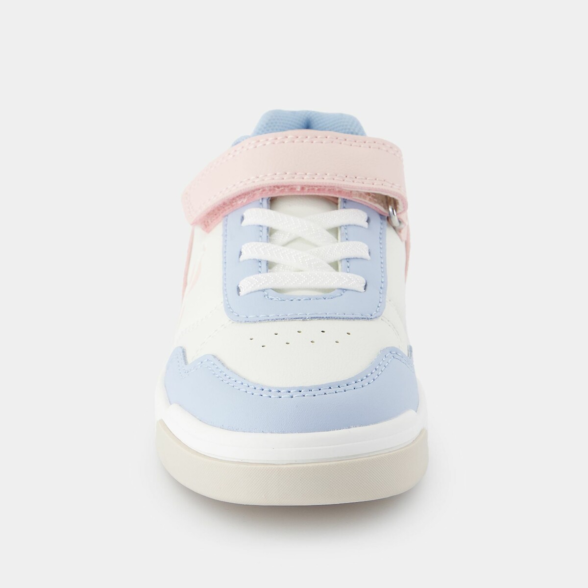 Baskets Court Breaker blanc/bleu/rose, LE COQ SPORTIF