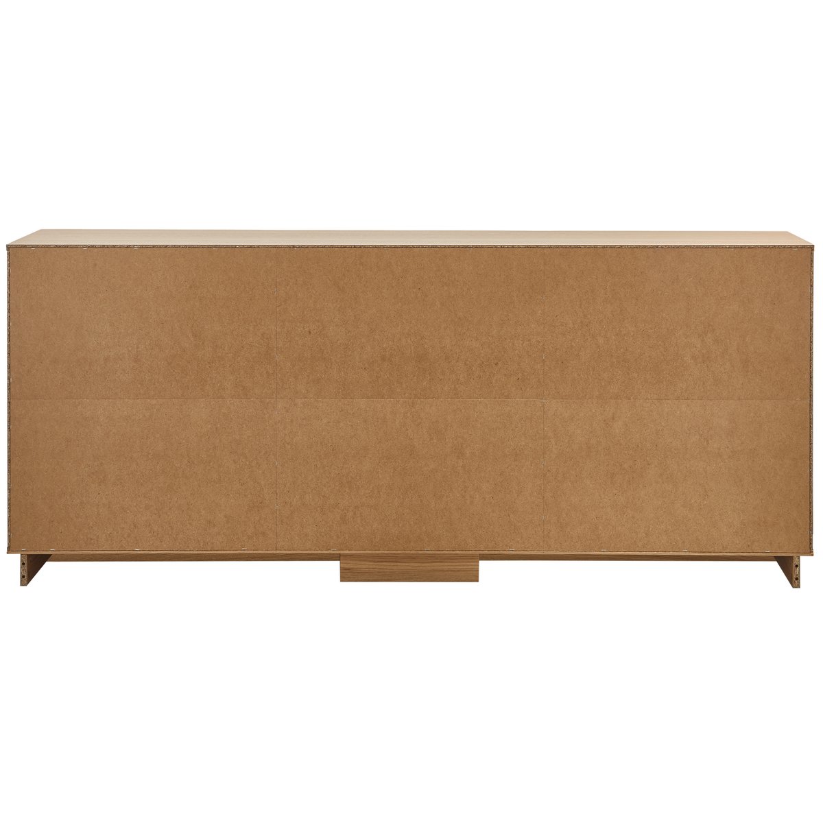 Buffet 6 portes en bois L200cm- ZUMA bois clair, WOOOD