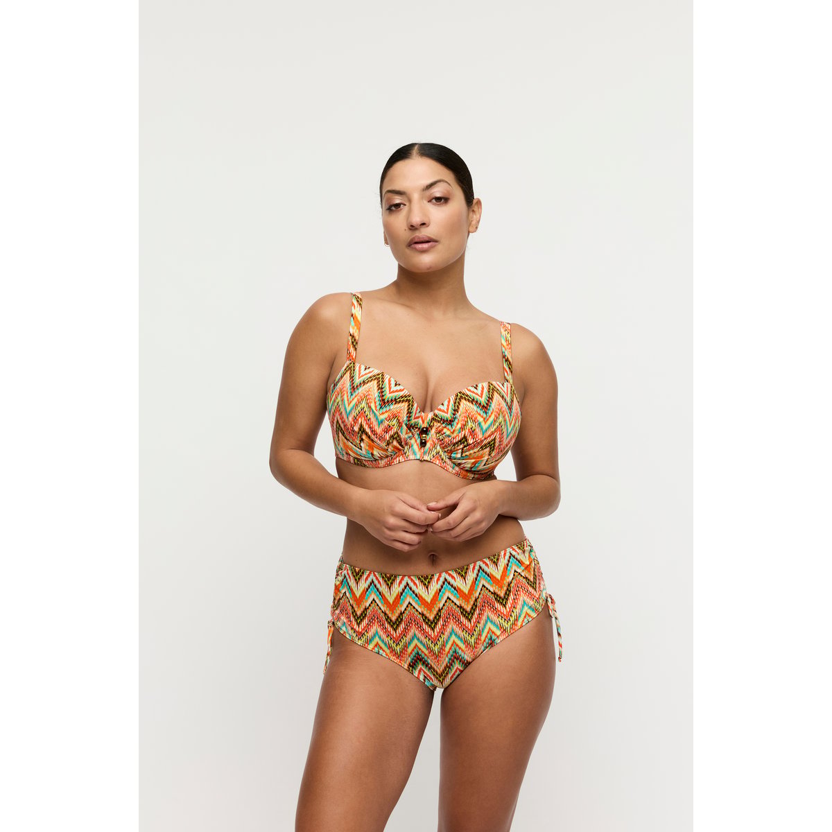 Haut de bikini balconnet rembourré TUBOU multicolor - ikat summer, PRIMADONNA
