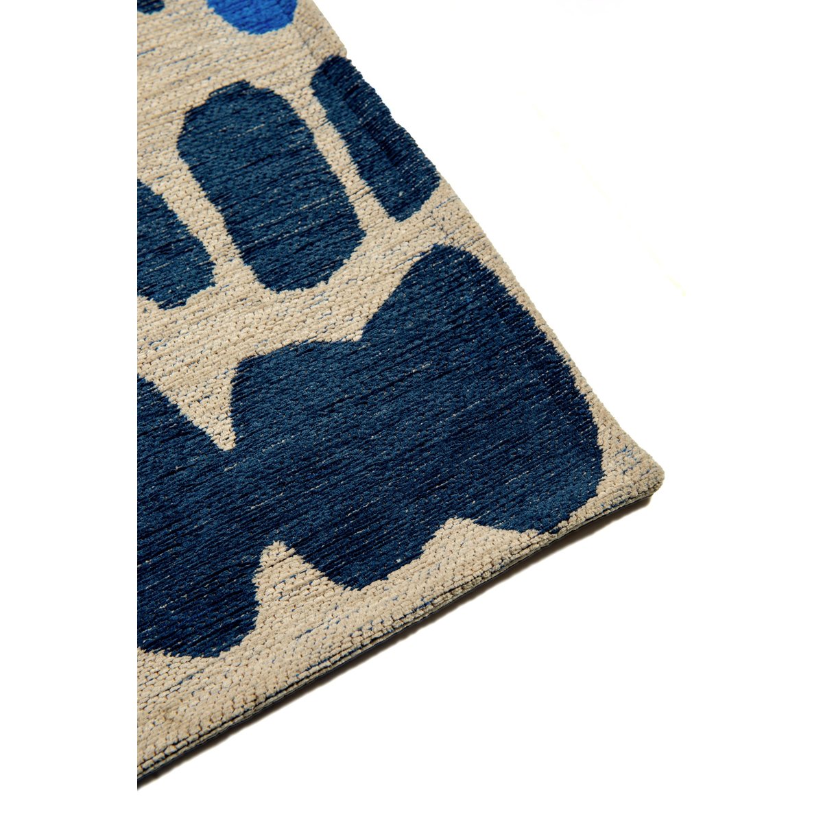 Tapis intérieur/extérieur tissé plat LOLA bleu, NOVATREND