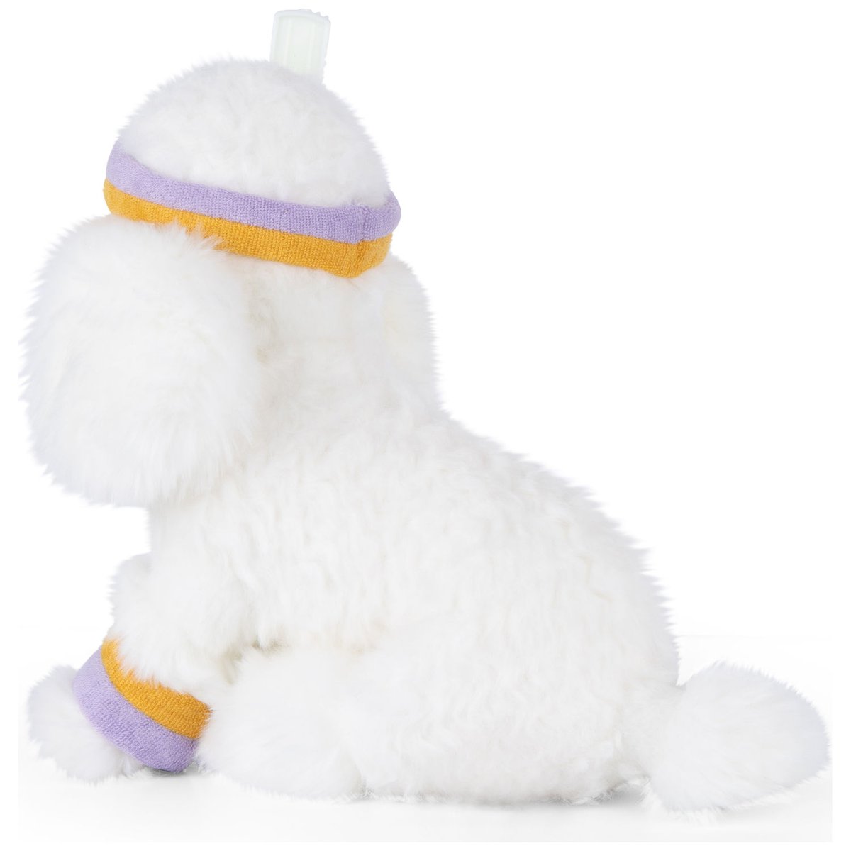 Peluche blanc, rose, jaune, BT CHAPS