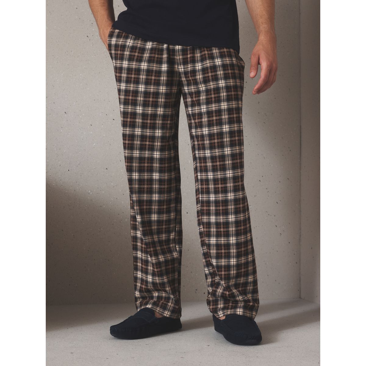 Pyjama en jersey à manches courtes, lot de 2 marine/écru, NEXT