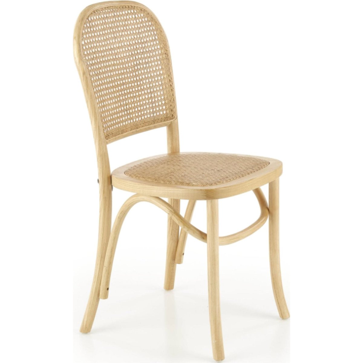Chaise bois et cannage style bohème naturel, RECOLLECTION