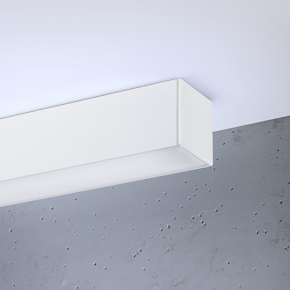 Plafonnier Aluminium Blanc LED 1 Pinne blanc, EDEN
