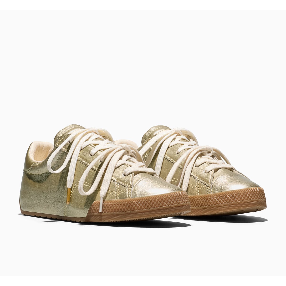 Baskets CHUCK TAYLOR LO METALLIC LEATHER or, CONVERSE