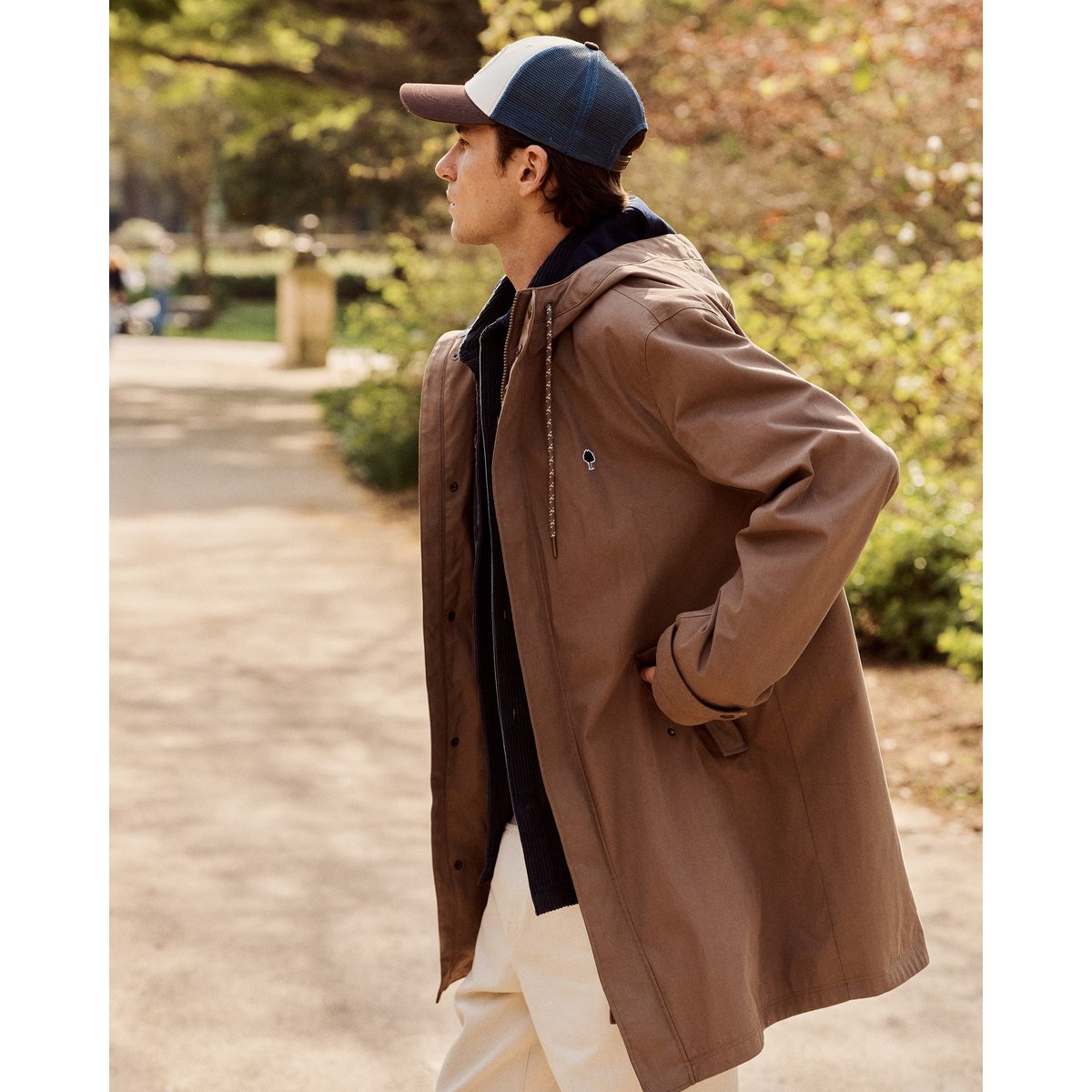 Veste taupe, FAGUO