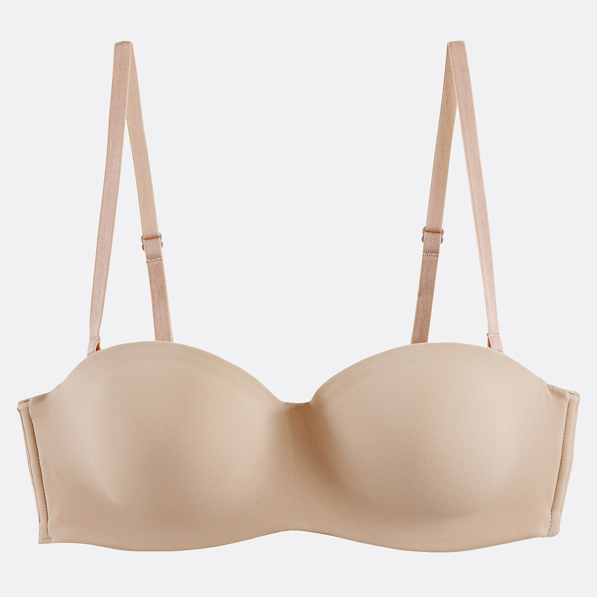 Soutien-gorge bandeau en microfibre invisible peau, LA REDOUTE COLLECTIONS