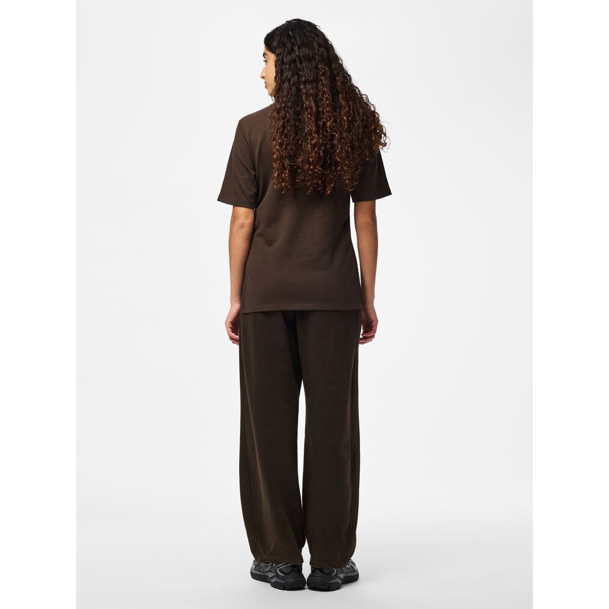 T-Shirt marron - delicioso, PIECES