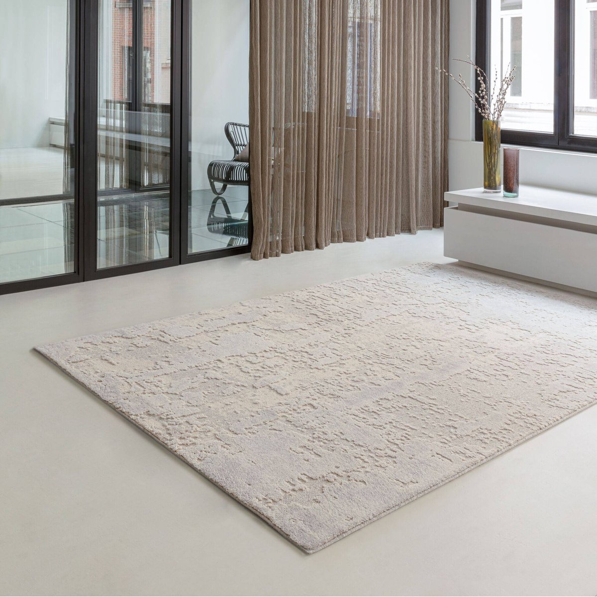 Tapis - ORELIA gris, CAMIF