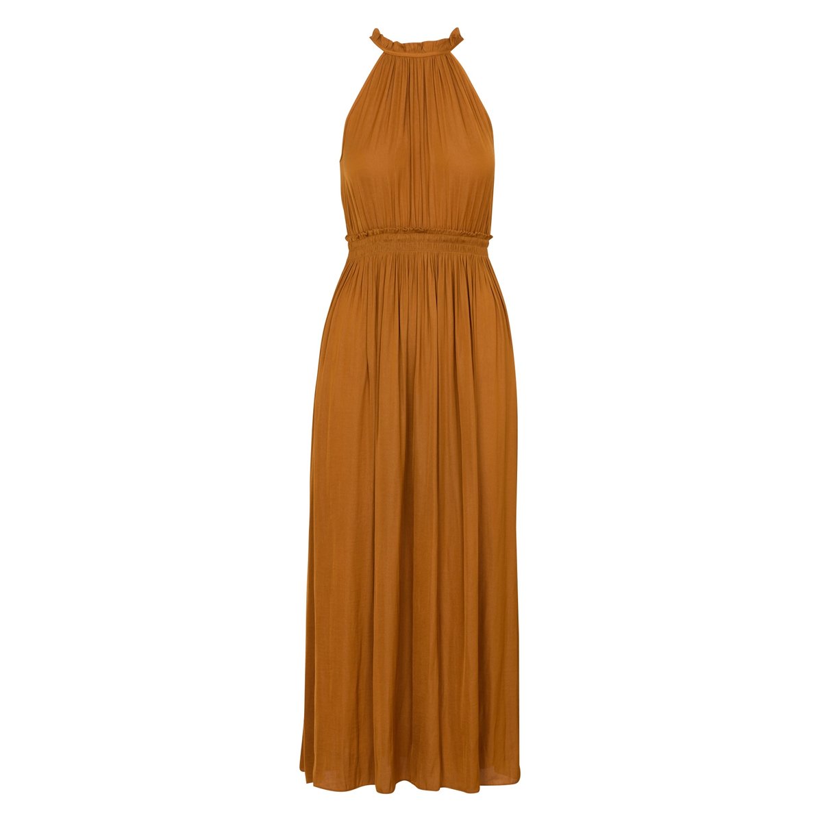 Robe fluide et droite BAY safran, Maison 123