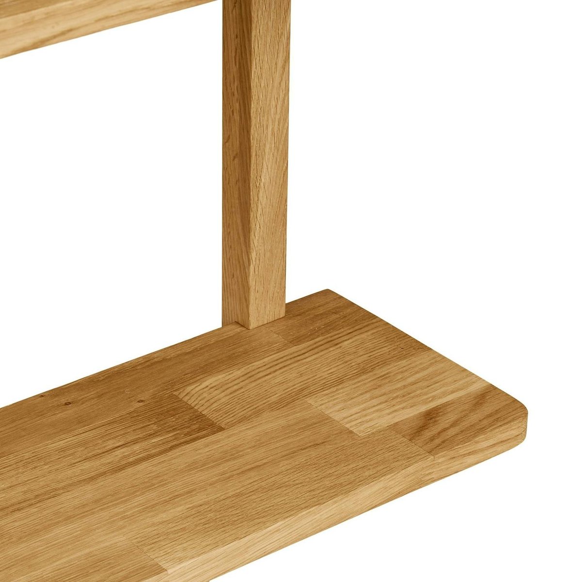 Etagère murale en chêne 3 plateaux 75 cm VARDE bois naturel, PIER IMPORT