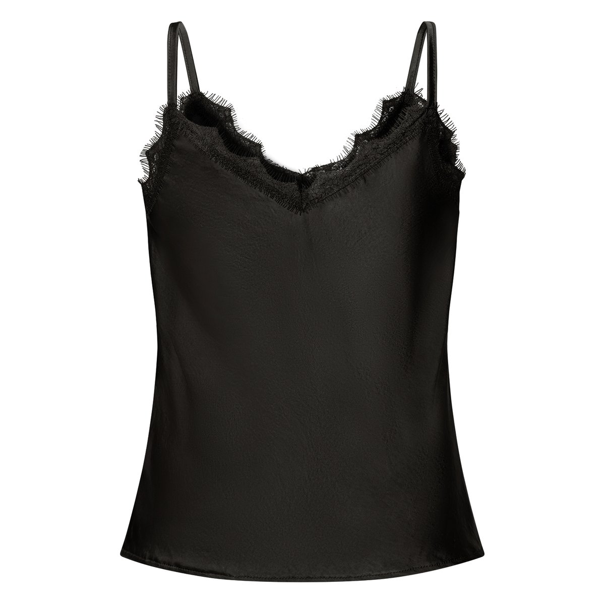 Satintop en dentelle black beauty, ZERO