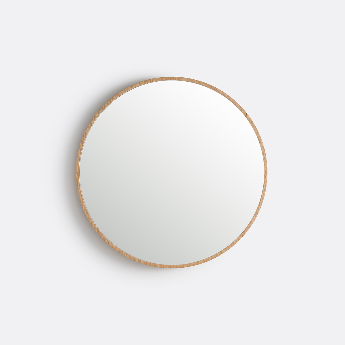 Miroir rond placage chêne Ø60 cm, Iodus naturel, LA REDOUTE INTERIEURS