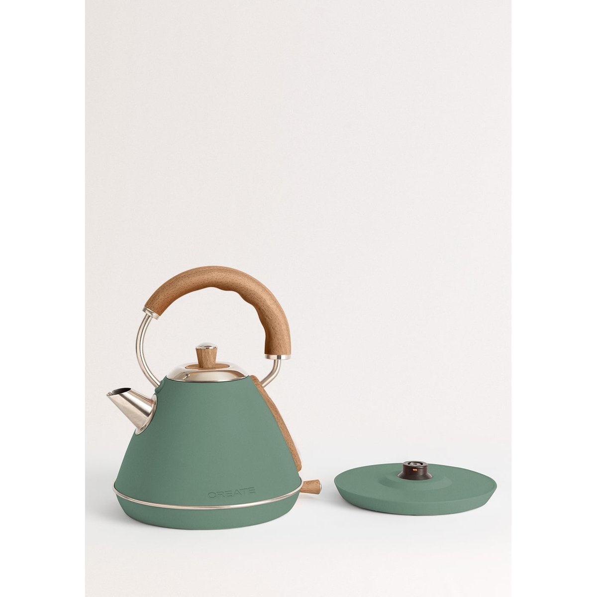 Pack grille-pain + bouilloire TOAST RETRO (petit) & KETTLE sauge, CREATE