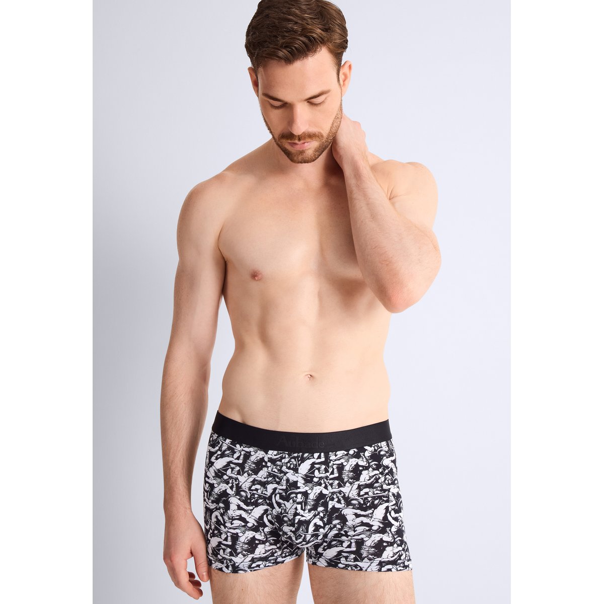 Boxer classique blanc, AUBADE