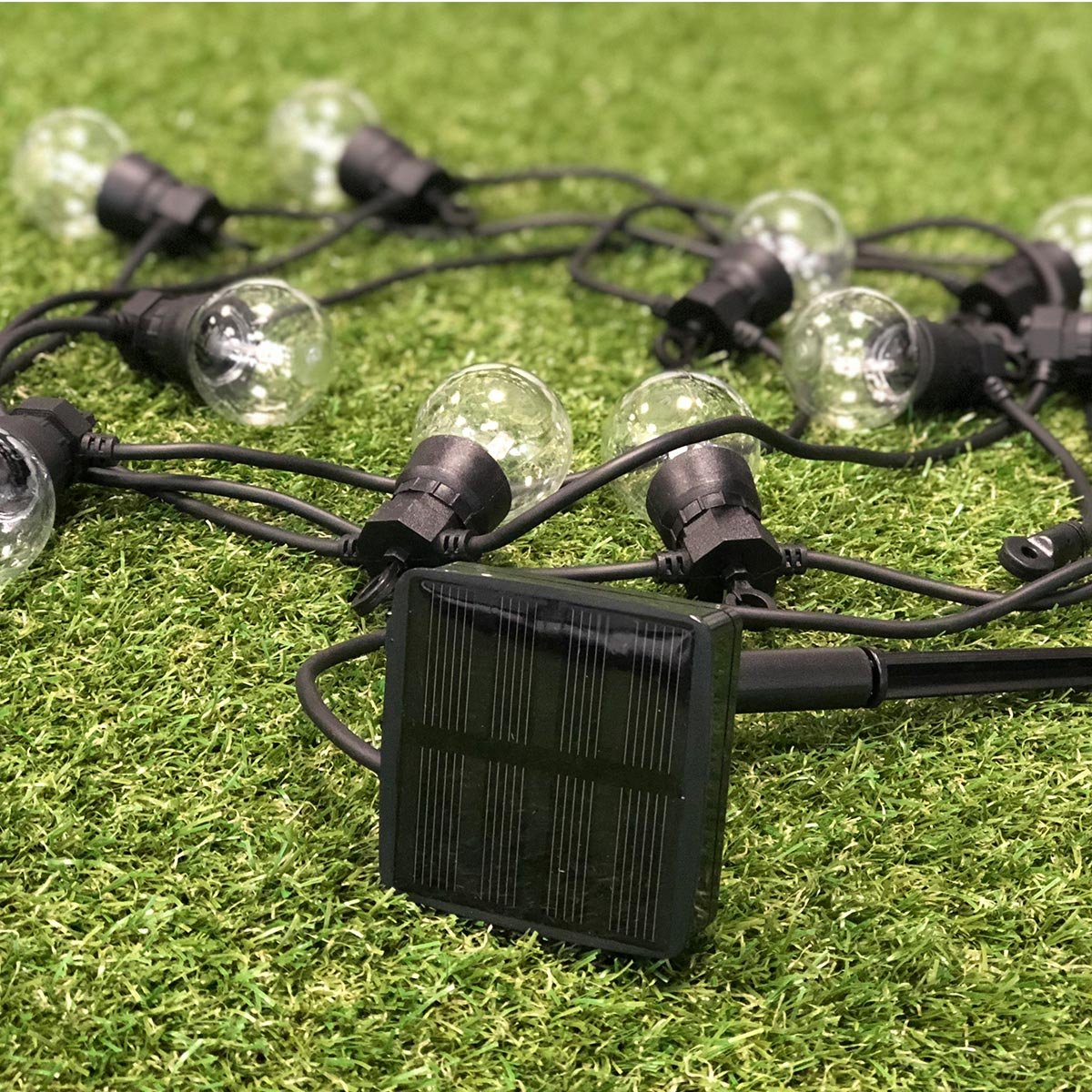Guirlande Solaire PARTY SOLAR 20 transparent, LUMISKY