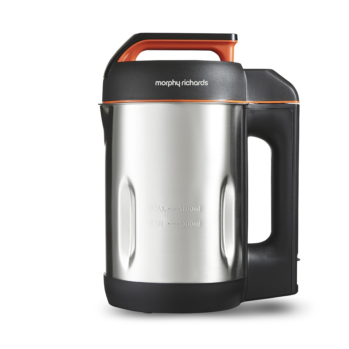 1.6L Large Soup Maker - 501022 black/red, MORPHY RICHARDS