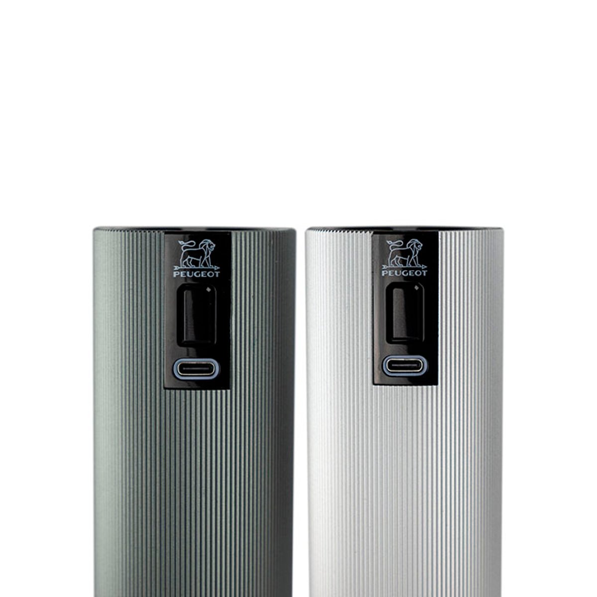 Coffret cadeau - Duo de moulins à poivre et carbone & alu, PEUGEOT