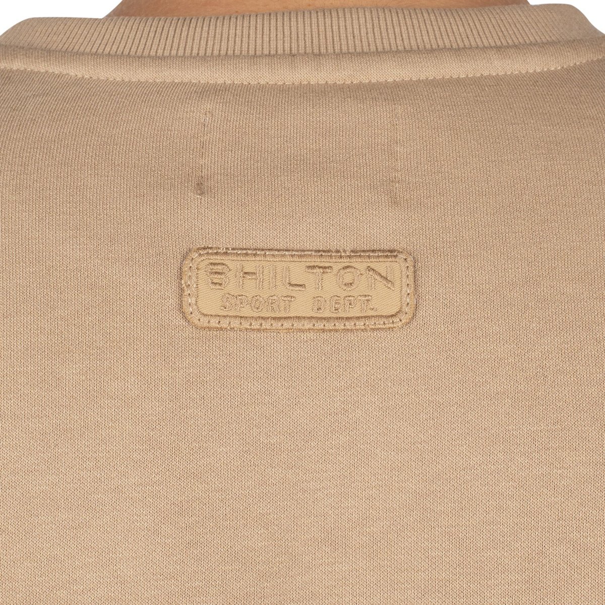 Sweat col rond team beige, SHILTON