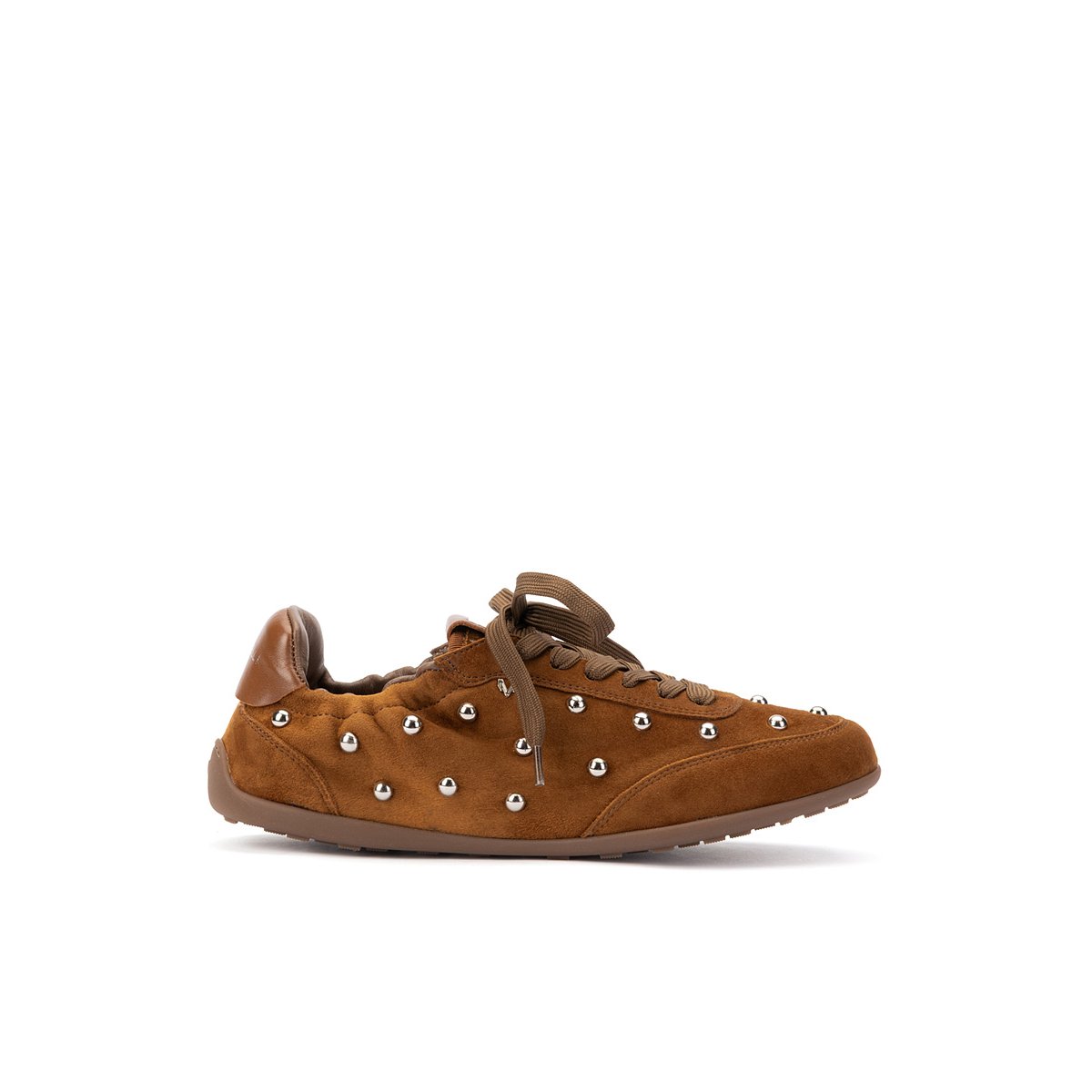 Baskets cuir Bellechase tabaco, MARTINELLI