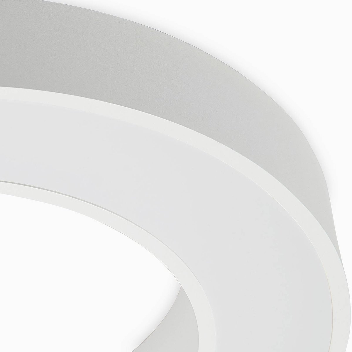 Plafonnier en aluminium moderneLED, Sharelyn blanc, ARCCHIO