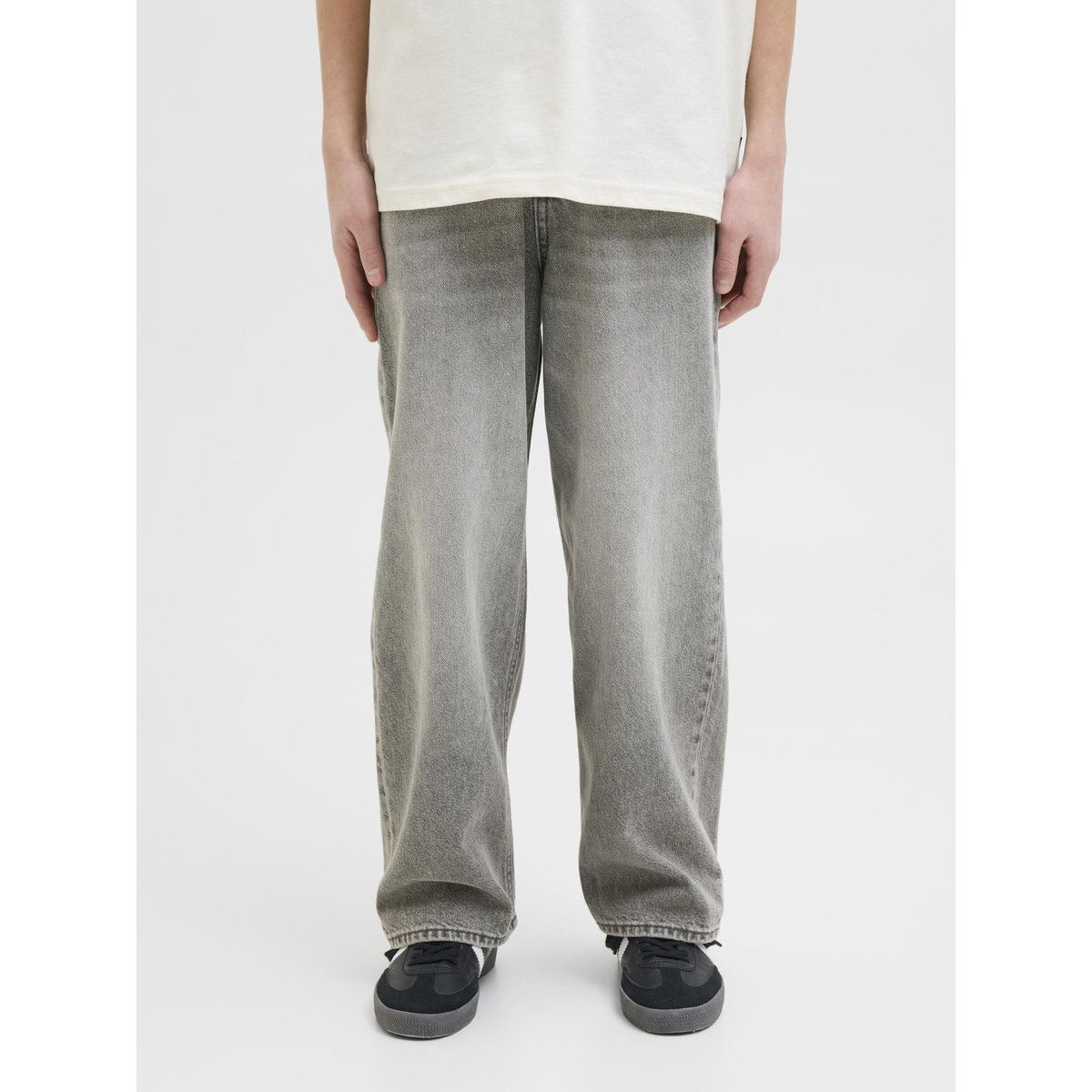 Jean Extra Baggy Fit grey denim, JACK & JONES JUNIOR