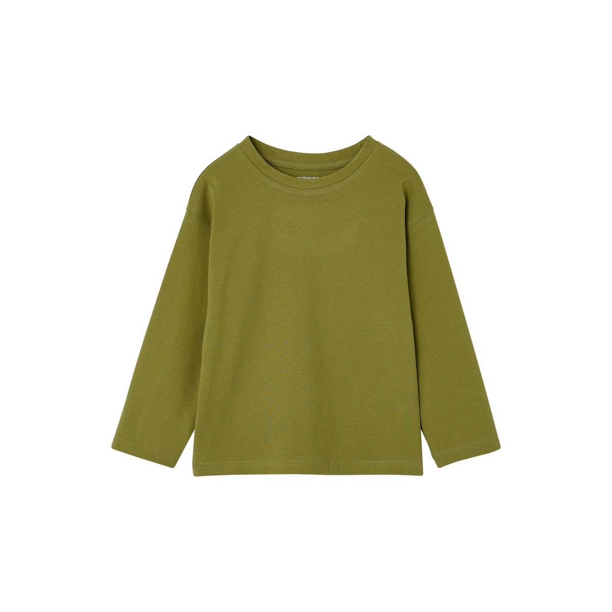 Lot de 3 T-shirts manches longues vert, VERTBAUDET