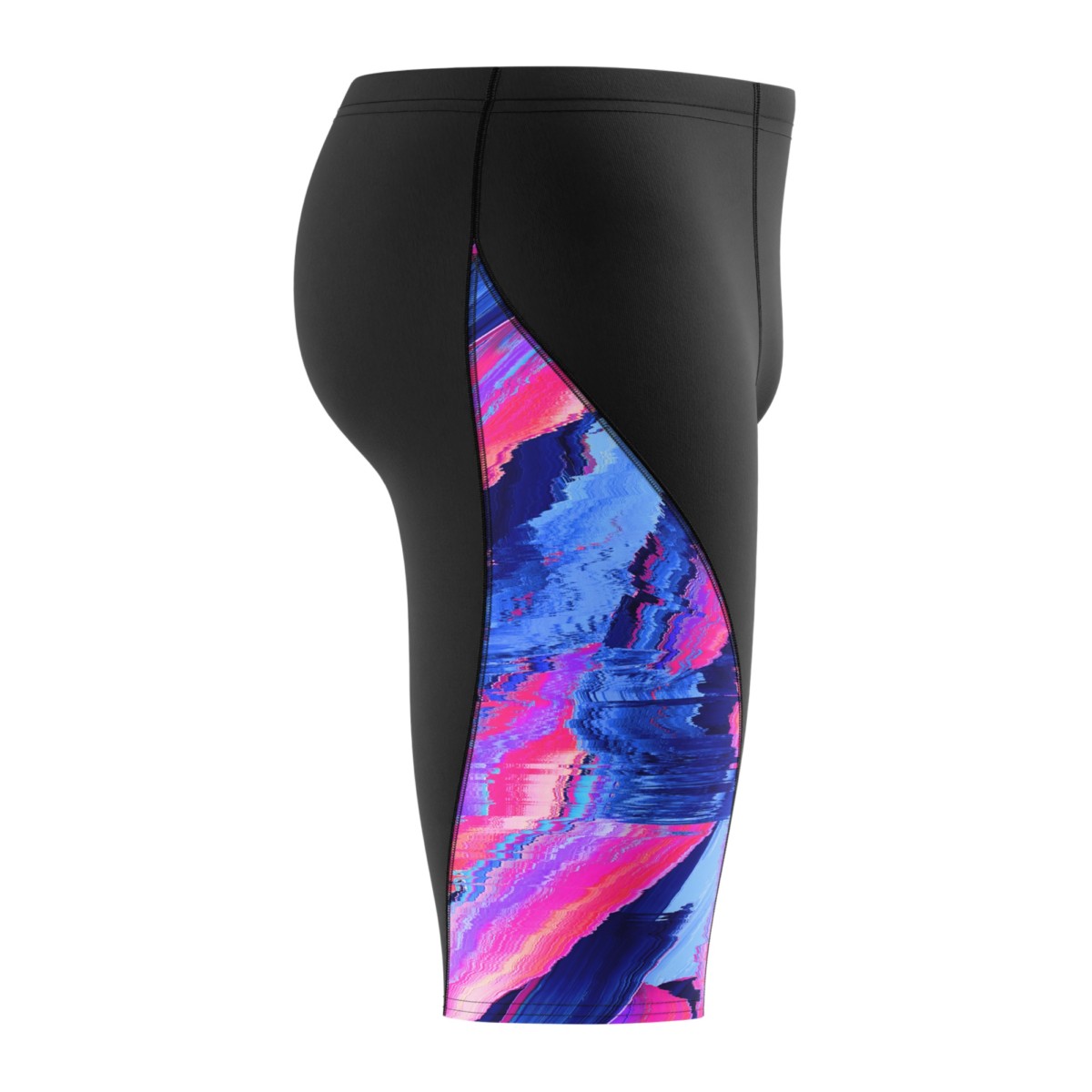 Jammer de natation à taille ajustable motif/style bug SPLICED noir, SPEEDO