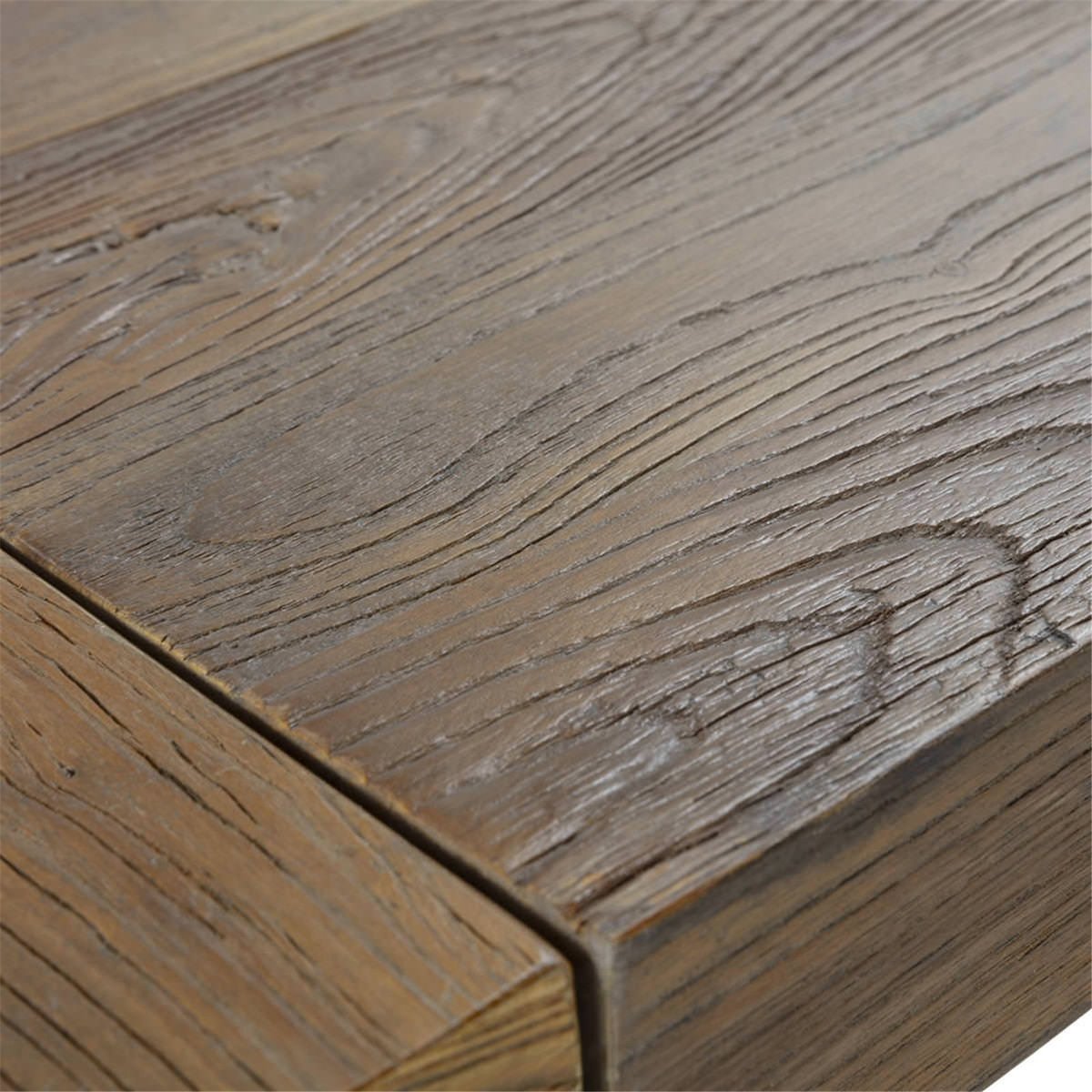 Console en bois d'orme recyclé fait main brun, RECOLLECTION
