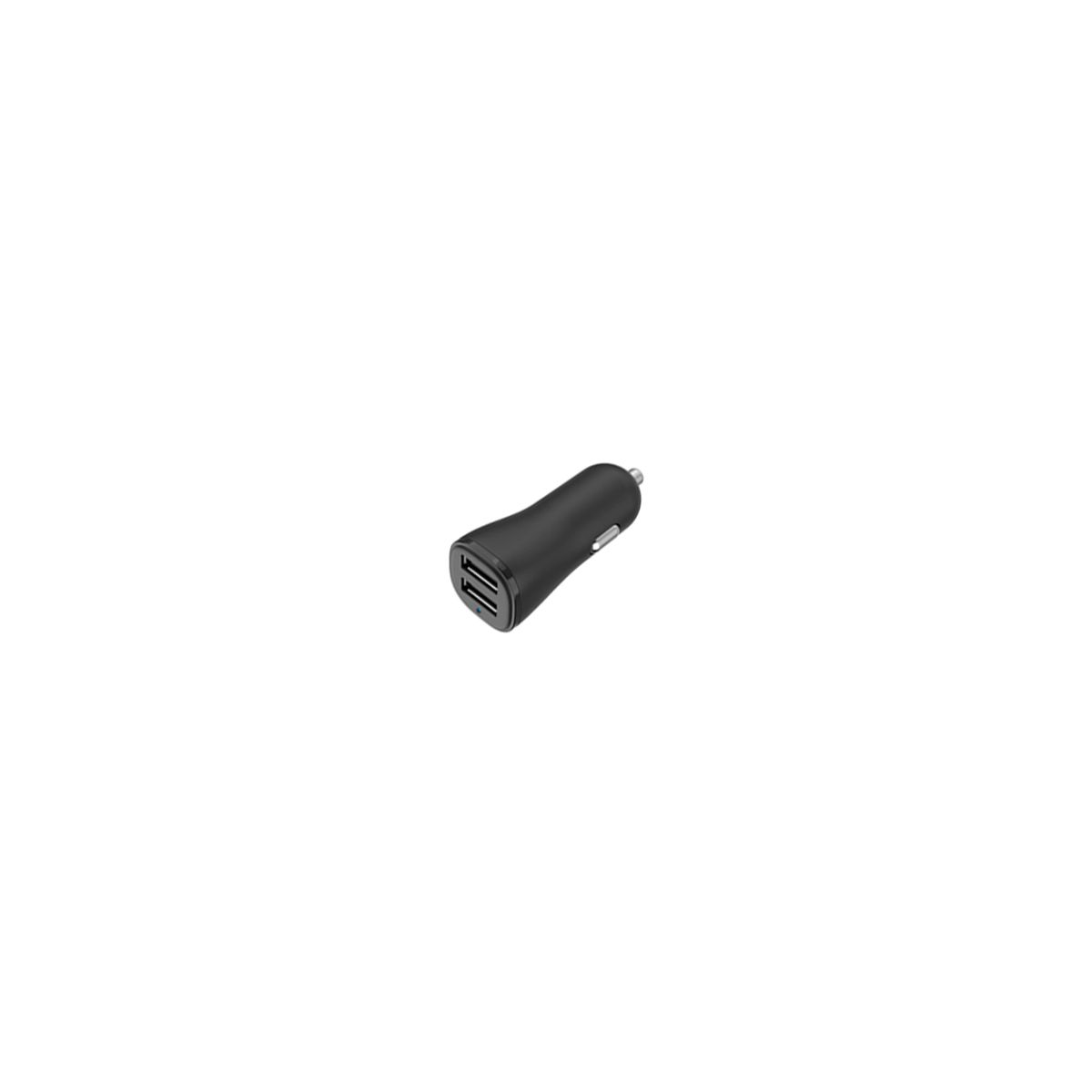 Support smartphone Support grille d'aération+Chargeur 2 USB couleur unique, ESSENTIEL B