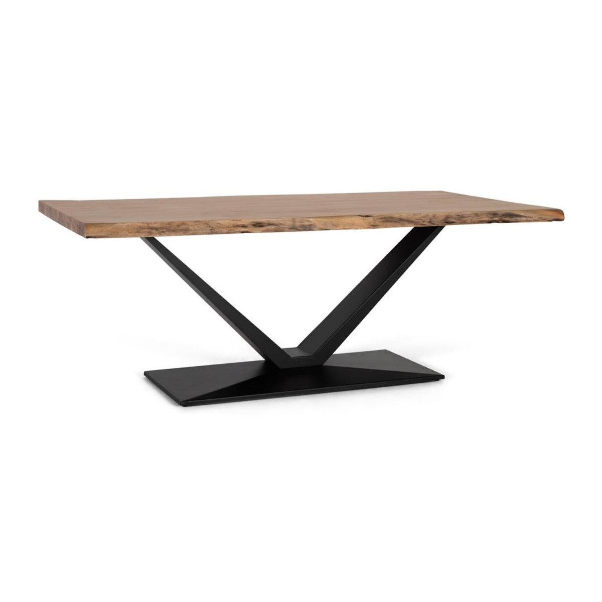Table à manger Bois Marron marron, DECORATION D’AUTREFOIS